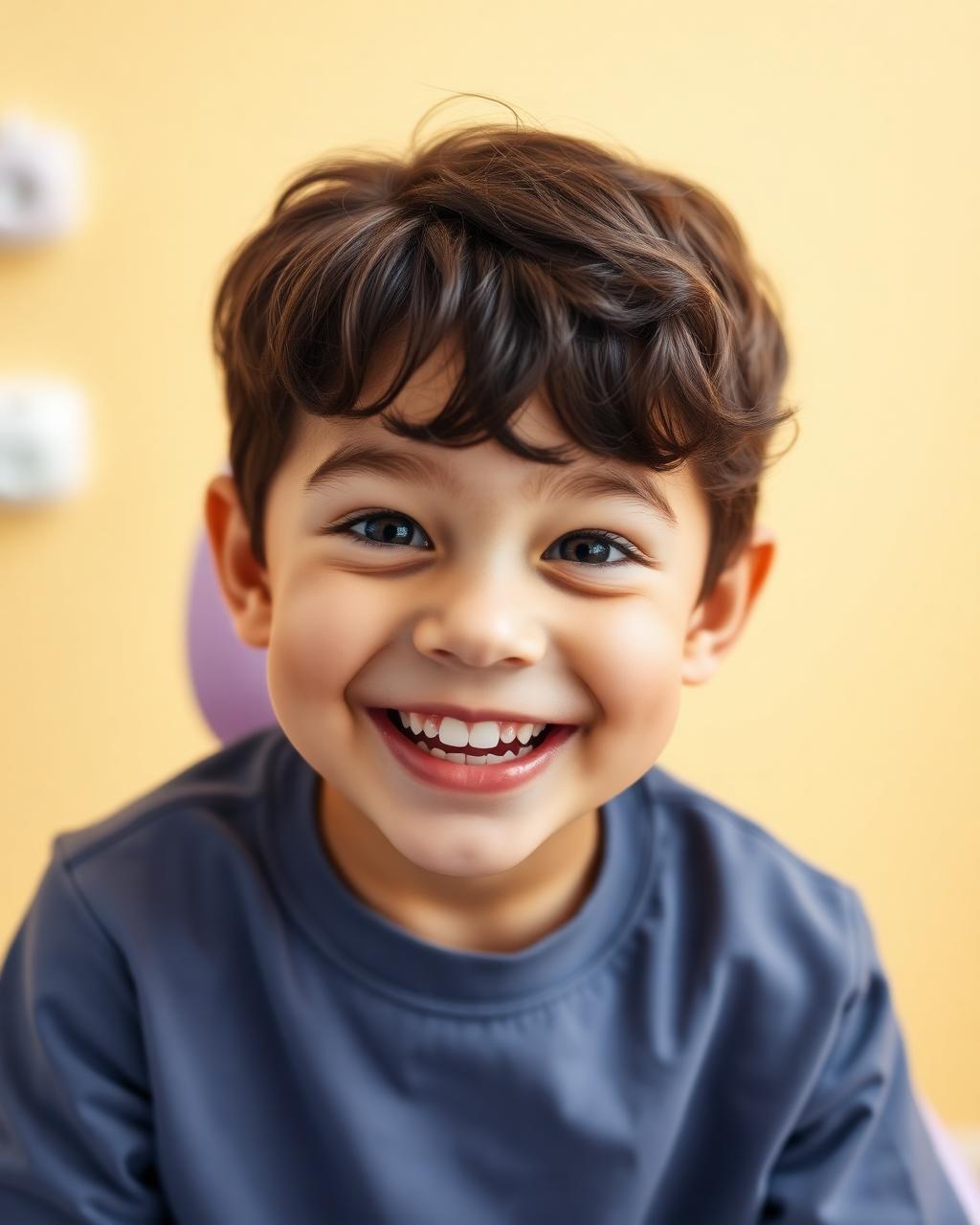 Lachend kind bij Zonnelach kindertandarts